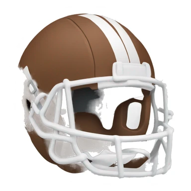 A football ball sticker