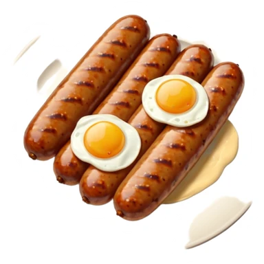 Breakfast sausage sticker