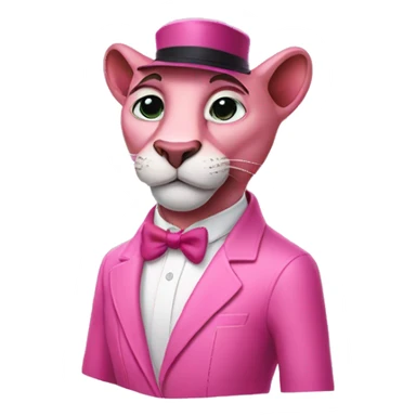 pink panther sticker