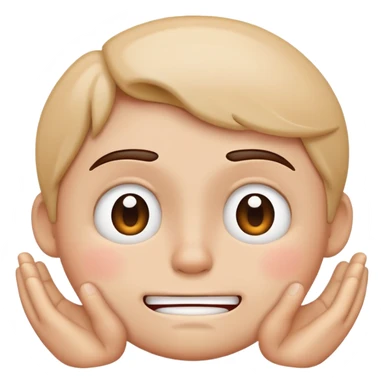 Create a character icon where it is Sad, frustrated, saying no and happy sticker