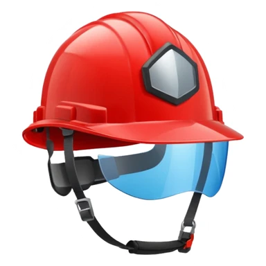 red Safety Helmets sticker
