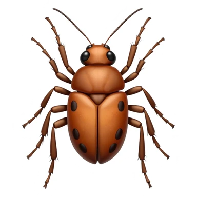 Bug on sugar sticker
