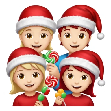 Marry Cristmas Candy children sticker