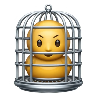 Castity cage bdsm style sticker