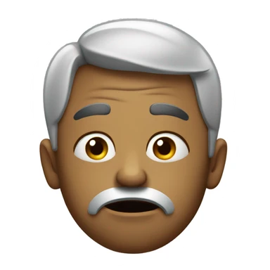 dissapointed with sad look sticker