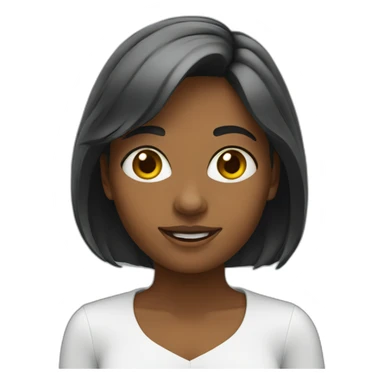 marketing girl sticker