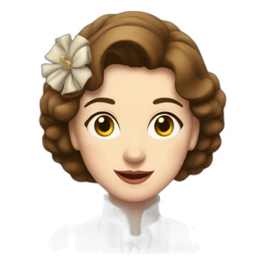 Clara Luciani, en costume de scène sticker