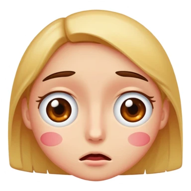 una faccina che si nasconde da quanto quella persona é imbarazzante  sticker