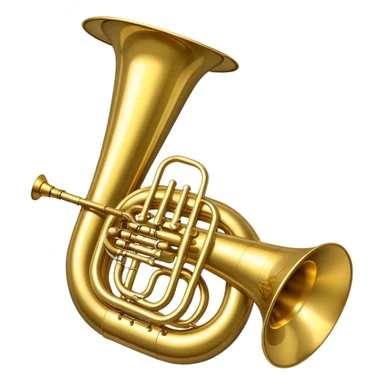 Tuba BRASS sticker