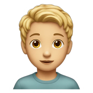 Little Boy First Love sticker