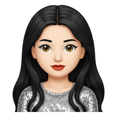 Rosalía nun emoji based on the album cover of LUX sticker
