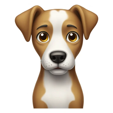 Chill cartoon dog that has hands in his pockets sticker