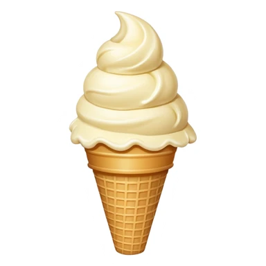 vanilla ice cream sticker
