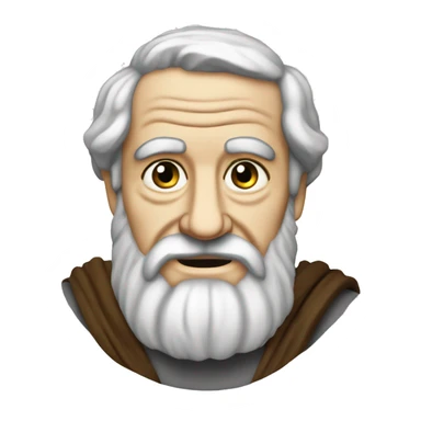 aristotle, greek philosopher, old sticker