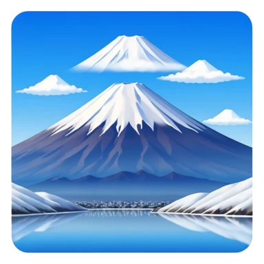 Mount Fuji sticker