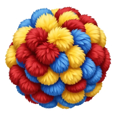 cheerleading pompom sticker