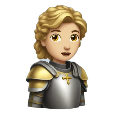 Saint joan sticker