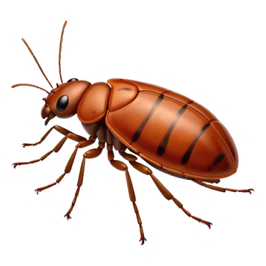 bedbug insect sticker