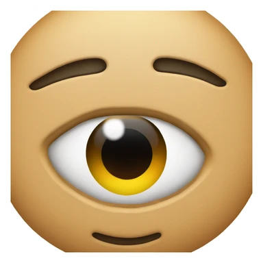 Eye roll with a snap  sticker