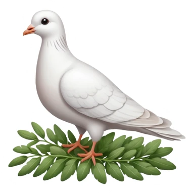 White Pigeon top the herb sticker