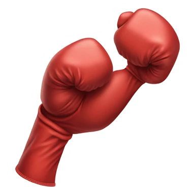 arm flexing muscle wearing a red boxing glov sticker