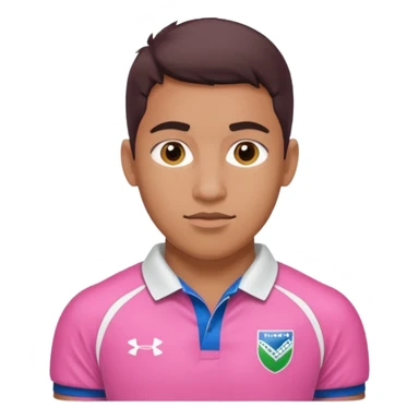 Rugby Fashion pink sticker