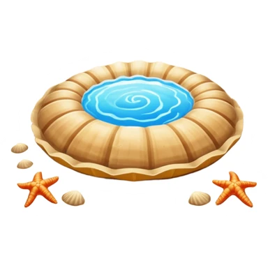 playa paisaje sin que sea un cuadro y que el cielo azul y la arena esten recortada sticker