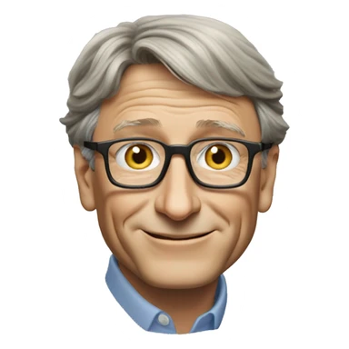 bill gates sticker