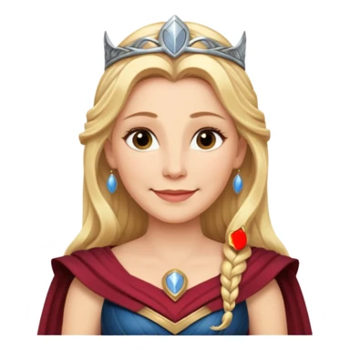 Frigga middle age mother of thor sticker
