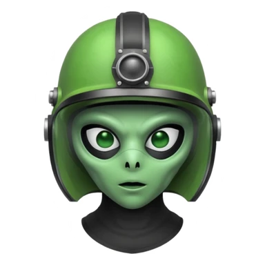 the masked alien sticker