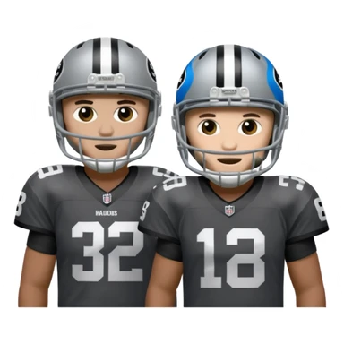 Las Vegas Raiders NFL football team sticker