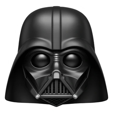 Dark vador sans yeux sur le masque sticker