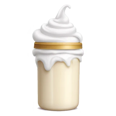 whipped heavy cream in a bottle sticker