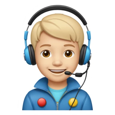 Retro Arcade Kid sticker