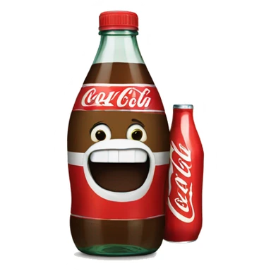 Mexican with a coke bottle sticker