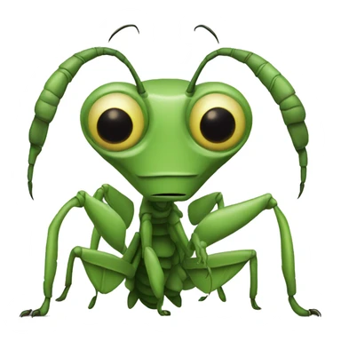 Evil Mantis sticker