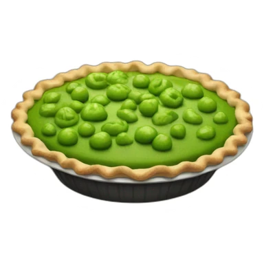 pie and mushy peas sticker