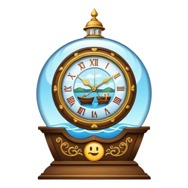 clock in a window in a house in a year in a boat in a in a emoji in a  sticker