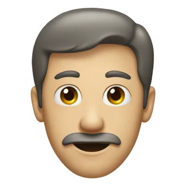 a man in a toilet  sticker