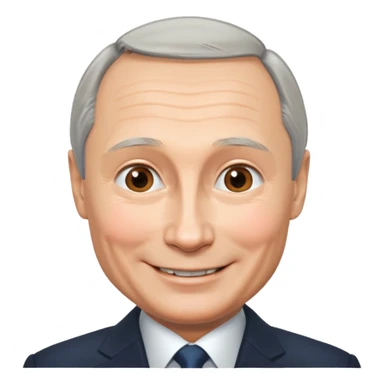 Putin smile sticker