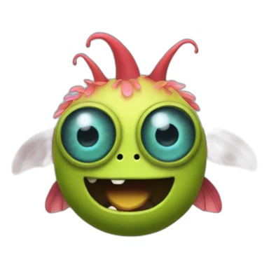 Buzzinga from my singing monsters sticker