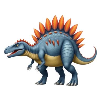 A spinosaurus that actually looks like a freaking spinosaurus  sticker