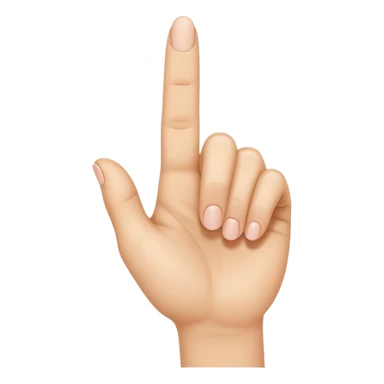 Shh finger and hand emoji sticker