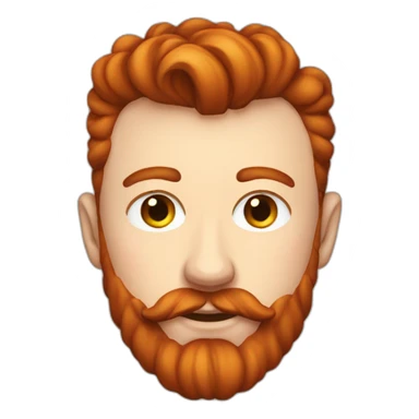 Sam-smith-red-beard sticker