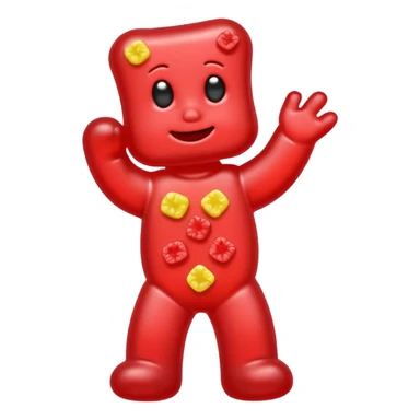 A sour patch kid sticker