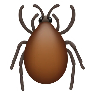 A tick sticker