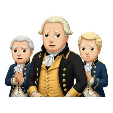 grievances the people of America had with King George III, about how he stripped them of their rights.
 sticker