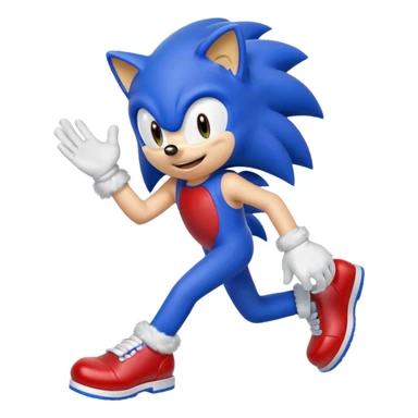 Give me a normal sonic sticker
