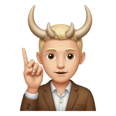 main signe hard rock mais avec juste l'annulaire plié sticker