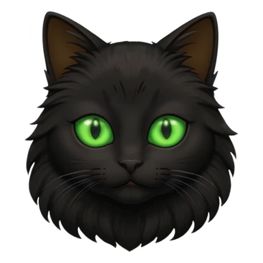 gato preto sticker
